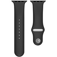 Eternico Essential pro Apple Watch 42mm / 44mm / 45mm solid black velikost S-M - Řemínek