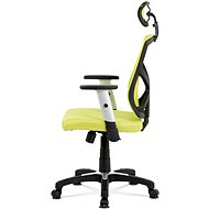 HOMEPRO Kokomo černo/zelená - Kancelářská židle