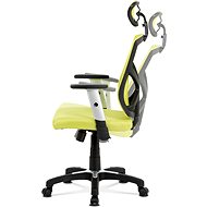 HOMEPRO Kokomo černo/zelená - Kancelářská židle