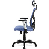 HOMEPRO Kokomo černo/modrá - Kancelářská židle