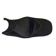 SHAD Komfortní sedlo vyhřívané černo/zelené, šedo/červené švy pro PIAGGIO/VESPA MP3 400 (2009-2013) - Sedlo na motorku