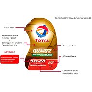 TOTAL QUARTZ 9000 FUTURE GF5 0W-20 1l - Motorový olej