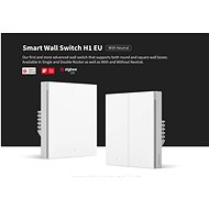 AQARA Smart Wall Switch H1(With Neutral, Single Rocker) - Vypínač
