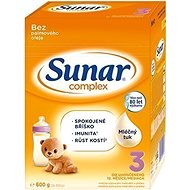 Sunar Complex 3 Batolecí kojenecké mléko 6× 600 g - Kojenecké mléko