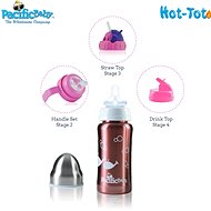 PACIFIC BABY Hot-Tot 200 ml - Růžová rybičky - Dětská termoska