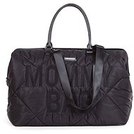 CHILDHOME Mommy Bag Puffered Black - Přebalovací taška