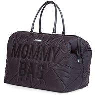 CHILDHOME Mommy Bag Puffered Black - Přebalovací taška