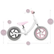 MoMi ROSS růžové - Sportovní odrážedlo
