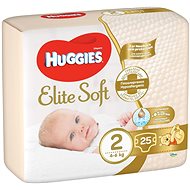 HUGGIES Elite Soft vel. 2 (25 ks) - Jednorázové pleny