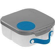 B.Box Svačinový box střední šedý modrý - Svačinový box