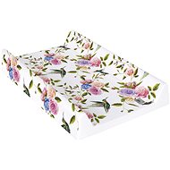 CEBA BABY Comfort přebalovací podložka s pevnou deskou 50 × 70 cm, Flora&Fauna Flores - Přebalovací podložka