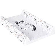 CEBA BABY Comfort přebalovací podložka s pevnou deskou 50 × 80 cm, Raccoon - Přebalovací podložka
