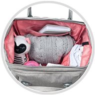 Canpol babies Přebalovací batoh LADY MUM - šedý - Přebalovací batoh