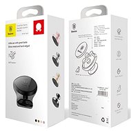 Baseus Small Ears Series Magnetic Vertical Bracket stříbrný - Držák na mobilní telefon