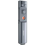 Baseus Orange Dot Wireless Presenter Red Laser, Grey - Prezentér