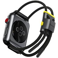 Baseus Lockable Rope Strap pro Apple Watch 38mm / 40mm Grey&Yellow - Řemínek