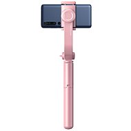 Baseus Lovely Uniaxial Bluetooth Folding Stand Selfie Gimbal Stabilizer Pink - Stabilizátor
