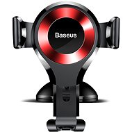 Baseus Osculum Type Gravity Car Holder Black/red - Držák na mobilní telefon