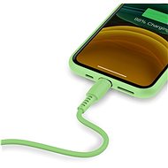 Baseus Colourful Lightning Cable 2.4A 1.2m Green - Datový kabel