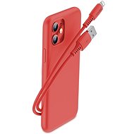 Baseus Colourful Lightning Cable 2.4A 1.2m Red - Datový kabel