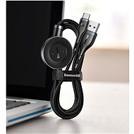 Baseus Cafule Series Data Cable USB to USB-C + Watch Charging Dock for Huawei 1.5m Red+Black - Datový kabel