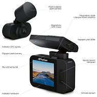 TrueCam M7 GPS Dual (s hlášením radarů) - Kamera do auta