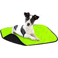 AiryVest oboustranná zelená/černá L 100 × 70 cm - Podložka pro psa