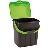 Maelson Box na granule pro 3,5 kg krmiva - černo-zelený - 27 × 22 × 31 cm - Barel na granule