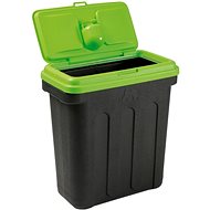 Maelson Box na granule pro 20 kg krmiva - černo-zelený - 54 × 31 × 58 cm - Barel na granule