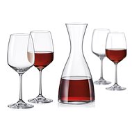 Crystalex Sada karafy a sklenice na víno GISELLE WINE SET 5ks - Karafa