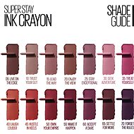 Maybelline superstay ink crayon