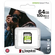 Kingston SDXC 64GB Canvas Select Plus - Paměťová karta