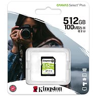 Kingston SDXC 512GB Canvas Select Plus - Paměťová karta