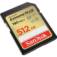 SanDisk SDXC Extreme PLUS 512GB  - Paměťová karta