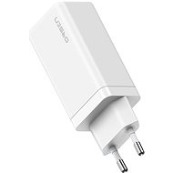 Eloop Orsen GaN 65W Charger Dual USB-C + USB-A White - Nabíječka do sítě