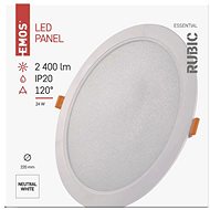 EMOS LED podhledové svítidlo RUBIC 22 cm, 24 W, neutrální bílá - LED světlo
