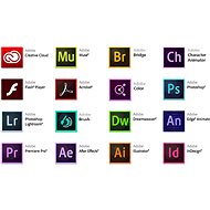 Adobe Creative Cloud for teams All Apps with Adobe Stock MP ML (vč. CZ) Commercial (12 měsíců) RENEW - Grafický software