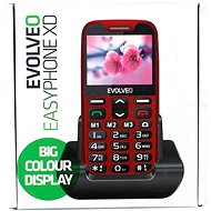 EVOLVEO EasyPhone XD červeno-stříbrný - Mobilní telefon