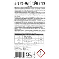 AlzaEco Prací prášek Color 3 kg (60 praní) - Eko prací prášek