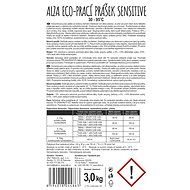 AlzaEco Prací prášek Sensitive 3 kg (60 praní) - Eko prací prášek