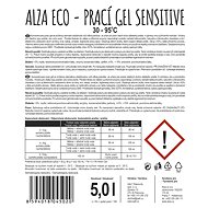 AlzaEco Prací gel Sensitive 5 l (100 praní) - Eko prací gel