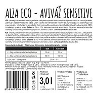 AlzaEco Aviváž Sensitive 3 l (100 praní) - Eko aviváž