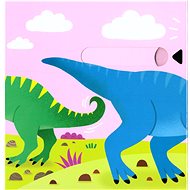 Posuň a najdi Co dělají dinosauři?  - Kniha