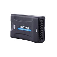 PremiumCord Převodník SCART na HDMI 1080P s napájecím zdrojem 230V - Převodník