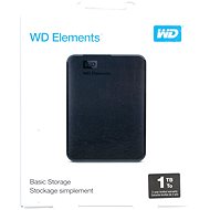 WD Elements Portable 1TB černý - Externí disk