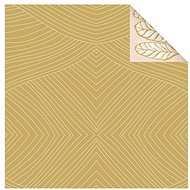 Znovupoužitelný dárkový papír zlatý - Dárkový balící papír