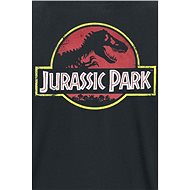 Jurassic Park Logo - tričko XL - Tričko
