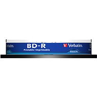 VERBATIM BD-R SL DataLife 25GB, 6x, printable, spindle 10 ks - Média