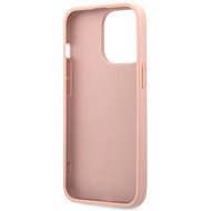 Guess PU Leather Saffiano Zadní Kryt pro Apple iPhone 13 Pro Pink - Kryt na mobil