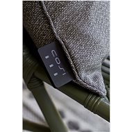 COSI bateriový samohřející polštář - pletený šedý 50x50cm - Polstr